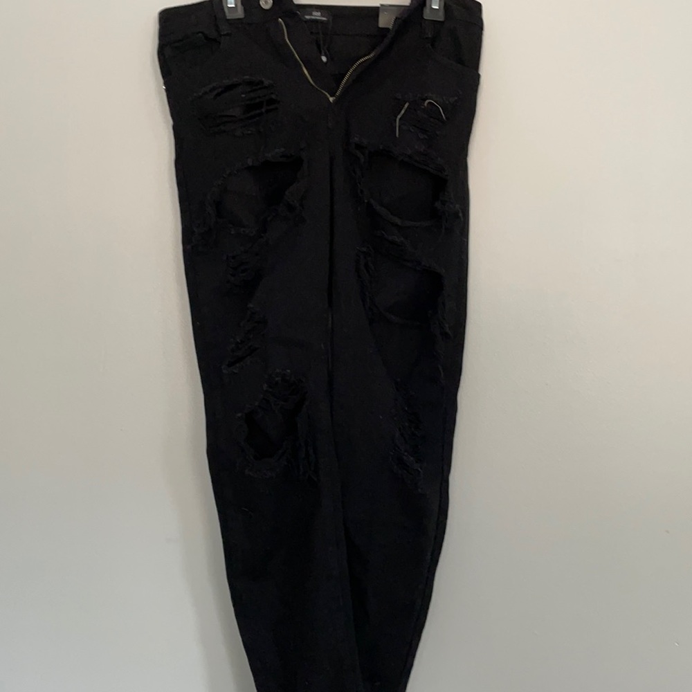 Misguided ladies ripped jeans